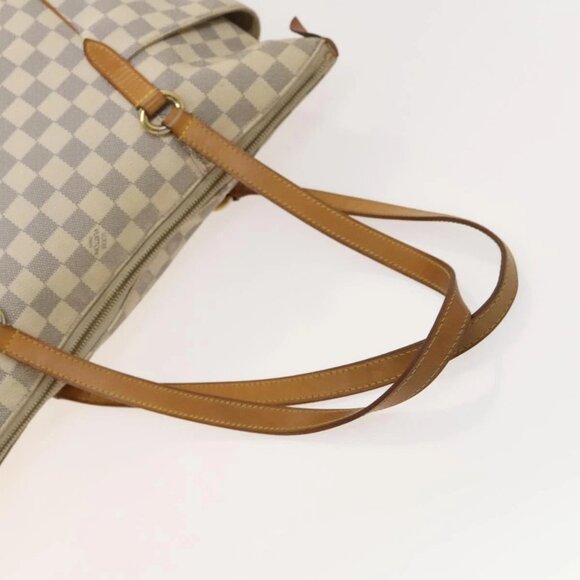 LOUIS VUITTON Damier Azur Totally MM Tote Bag N51262 LV Auth 126221 - Picture 7 of 16
